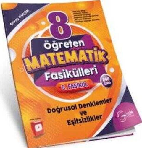 Gür Yayınları 8. Sınıf Doğrusal Denklemler ve Eşitsizlik Öğreten Matematik Fasikülleri