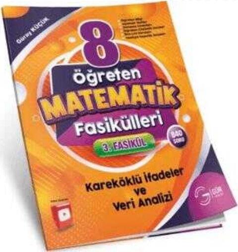 Gür Yayınları 8. Sınıf Köklü İfadeler ve Veri Analizi Öğreten Matematik Fasikülleri