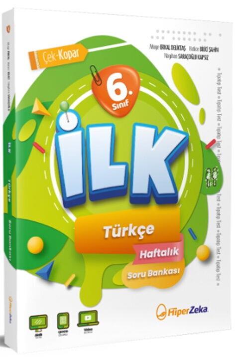 Hiper Zeka Yayınları 6. Sınıf İlk Türkçe Haftalık Soru Bankası