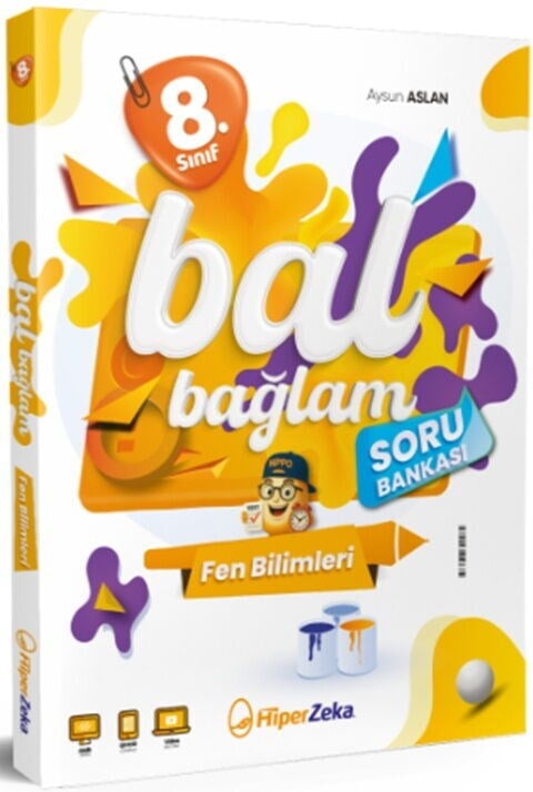 Hiper Zeka Yayınları 8. Sınıf Bal Bağlam Fen Bilimleri Soru Bankası