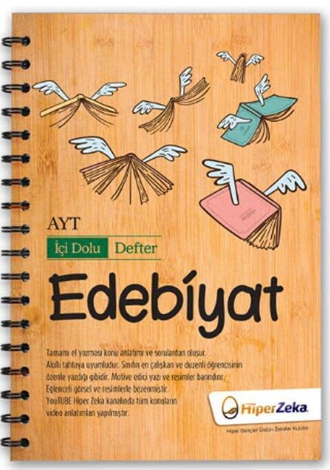 Hiper Zeka Yayınları AYT Edebiyat İçi Dolu Defter