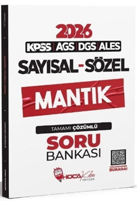 Hoca Kafası 2026 KPSS MEB AGS DGS ALES Sayısal Sözel Mantık Soru Bankası