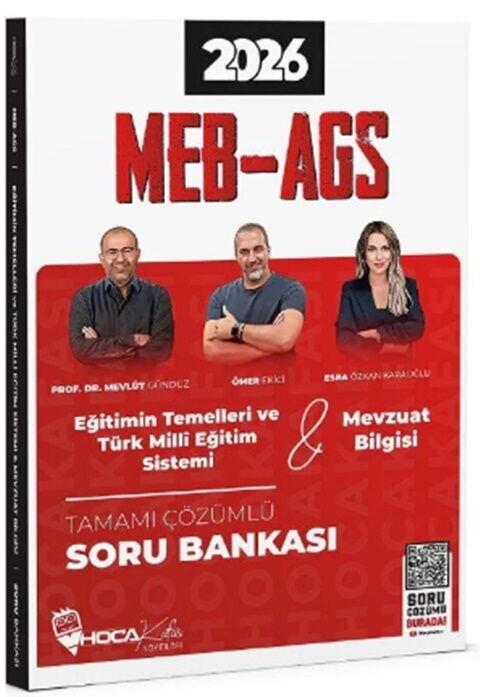 Hoca Kafası 2026 MEB AGS Eğitimin Temelleri ve Türk Milli Eğitim Sistemi Mevzuat Bilgisi Soru Bankası