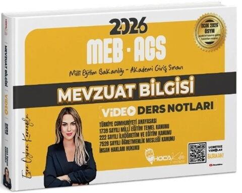 Hoca Kafası 2026 MEB AGS Mevzuat Bilgisi Video Ders Notları