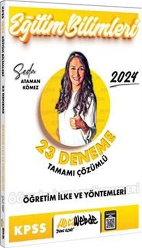 Hocawebde Yayınları 2024 KPSS Eğitim Bilimleri Öğretim İlke ve Yöntemleri Tamamı Çözümlü 23 Deneme