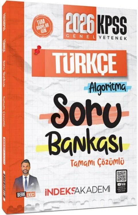 İndeks Akademi 2026 KPSS Türkçe Algoritma Soru Bankası Çözümlü