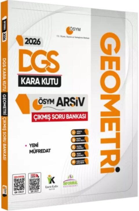 İnformal Yayınları 2026 DGS Geometrinin Kara Kutusu ÖSYM Çıkmış Soru Bankası