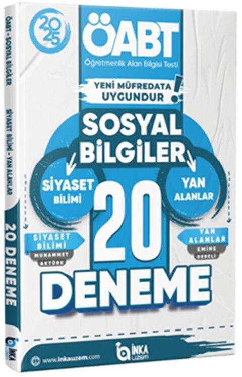 İnka Uzem 2025 ÖABT Sosyal Bilgiler Yan Alanlar Siyaset Bilimi 20 Deneme