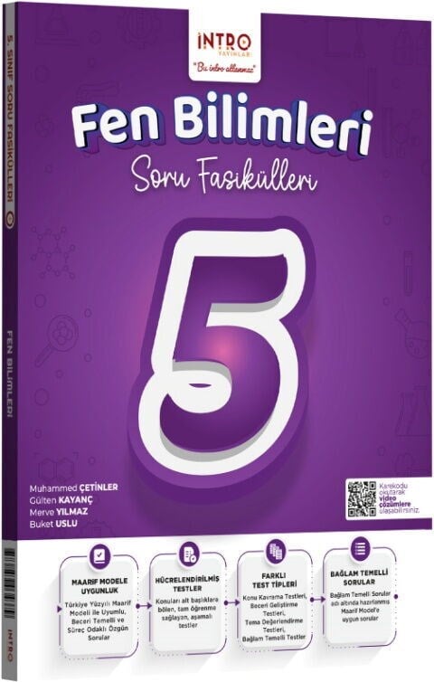 İntro Yayınları 5. Sınıf Fen Bilimleri Soru Fasikülleri