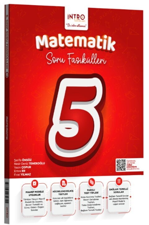 İntro Yayınları 5. Sınıf Matematik Soru Fasiküleri