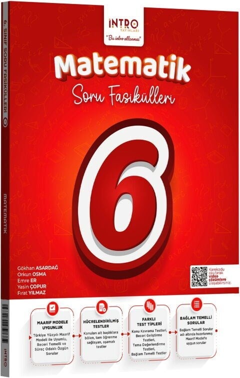 İntro Yayınları 6. Sınıf Matematik Soru Fasiküleri
