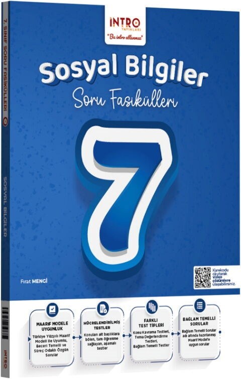 İntro Yayınları 7. Sınıf Sosyal Bilgiler Soru Fasiküleri