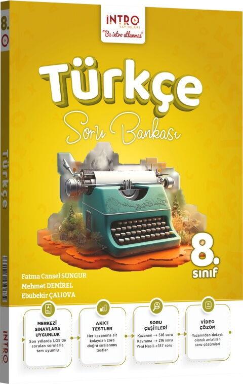 İntro Yayınları 8. Sınıf Türkçe Soru Bankası
