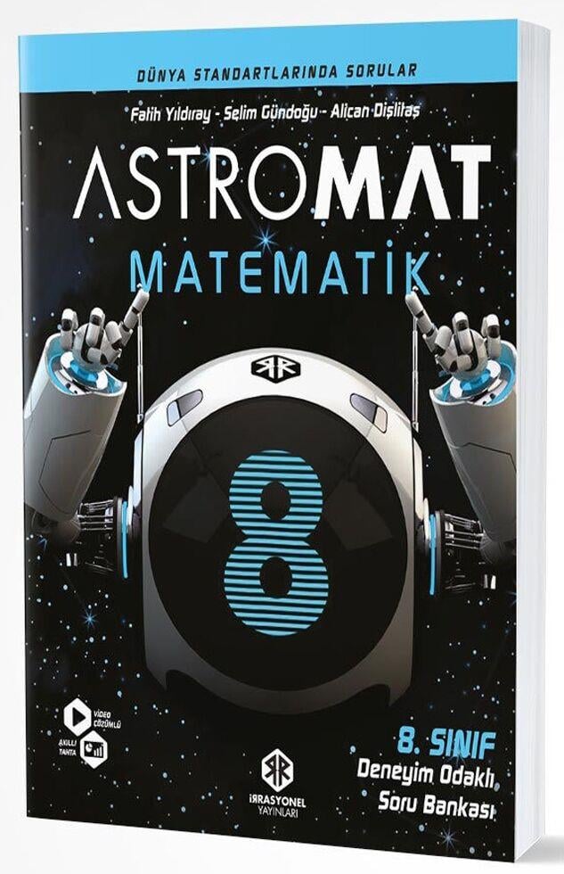 İrrasyonel Yayınları 8. Sınıf LGS Matematik Astromat Deneyim Odaklı Soru Bankası
