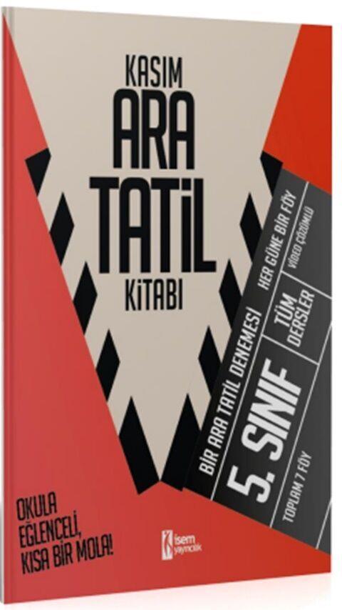İsem Yayınları 5. Sınıf Kasım Ara Tatil Kitabı