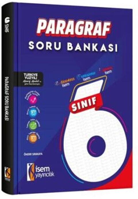 İsem Yayınları 6. Sınıf Paragraf Soru Bankası