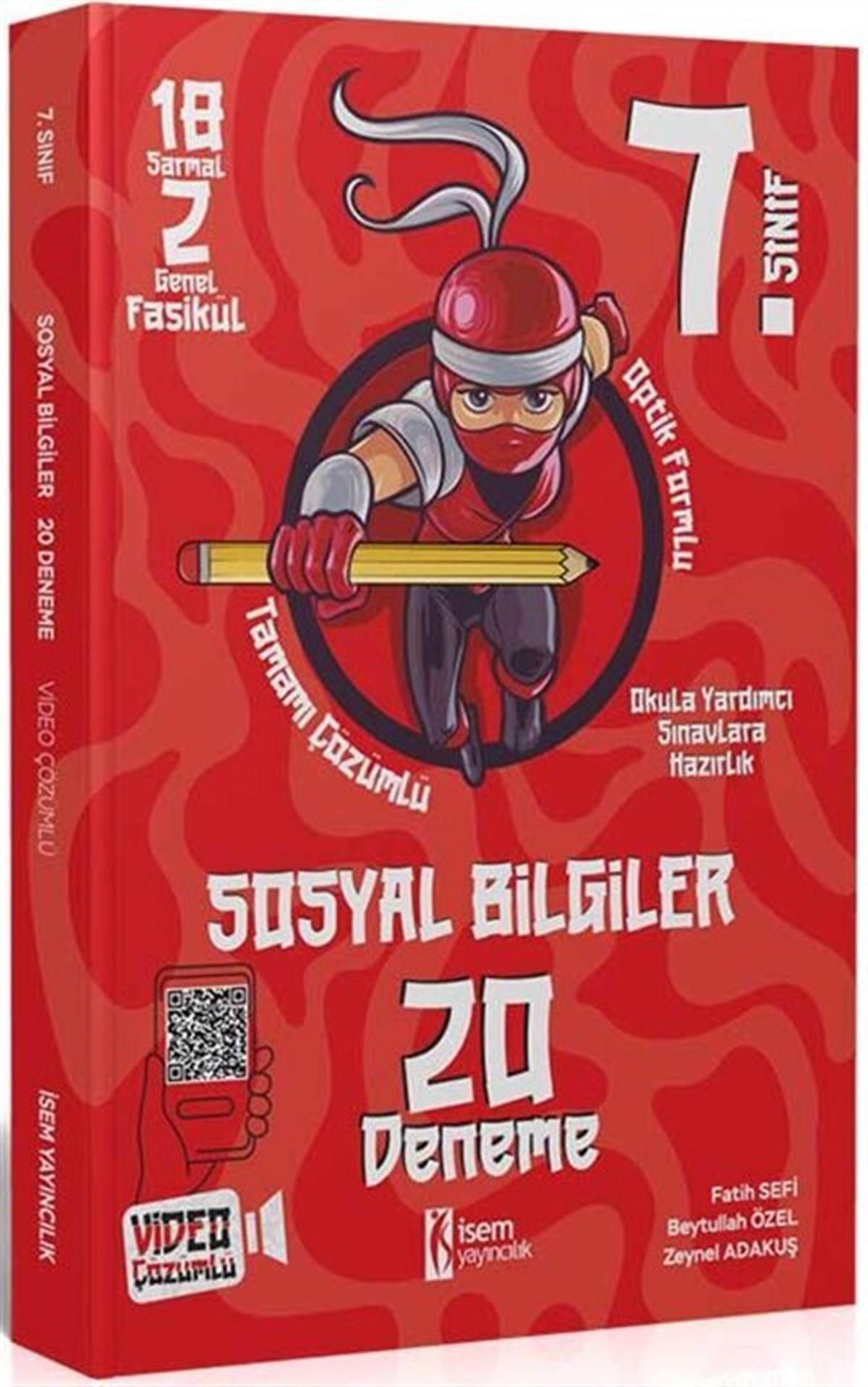 İsem Yayınları 7. Sınıf Sosyal Bilgiler 20 Deneme