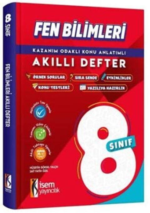 İsem Yayınları 8. Sınıf Fen Bilimleri Akıllı Defter