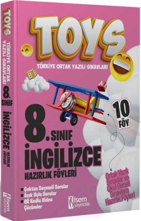 İsem Yayınları 8. Sınıf İngilizce TOYS Hazırlık Föyleri