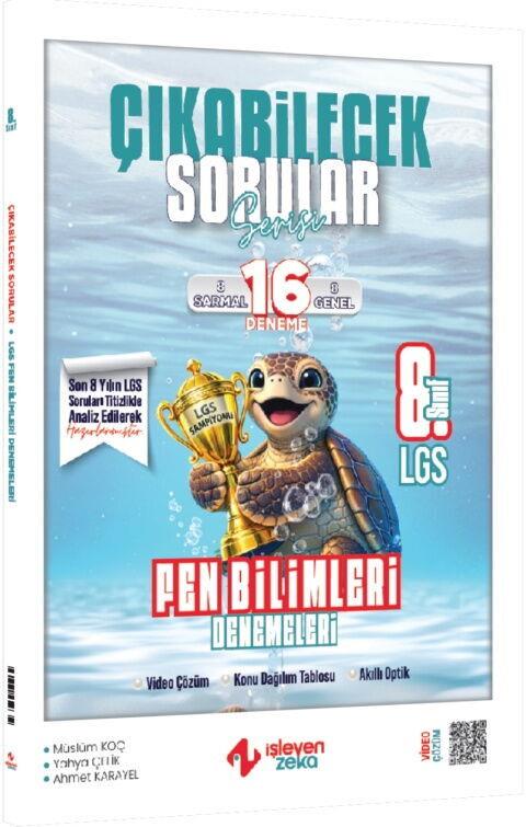 İşleyen Zeka 8. Sınıf LGS Fen Bilimleri Çıkabilecek Sorular Denemeleri