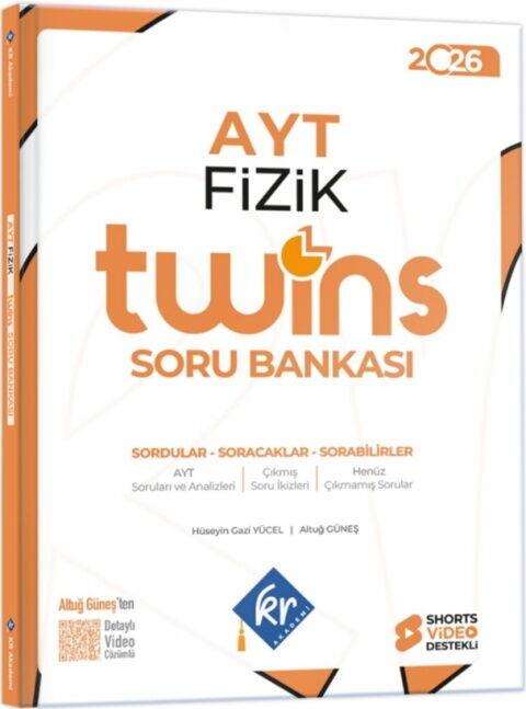 KR Akademi 2026 AYT Twins Fizik Soru Bankası