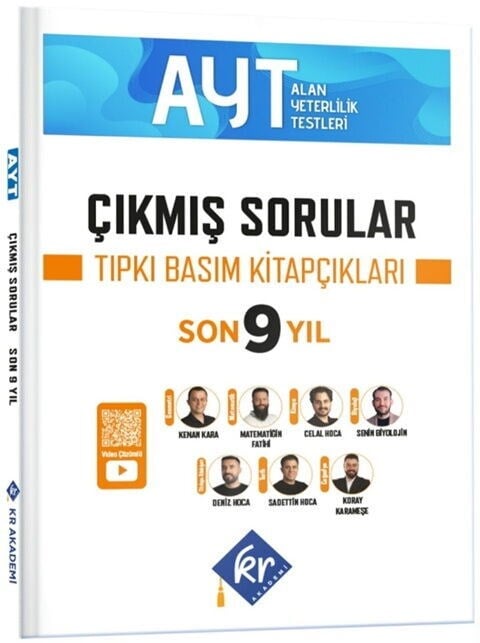 KR Akademi AYT Çıkmış Sorular Son 9 Yıl Tıpkı Basım Fasikülleri