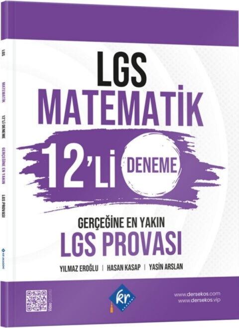 KR Akademi LGS Matematik 12 li Deneme Gerçeğine En Yakın LGS Provası
