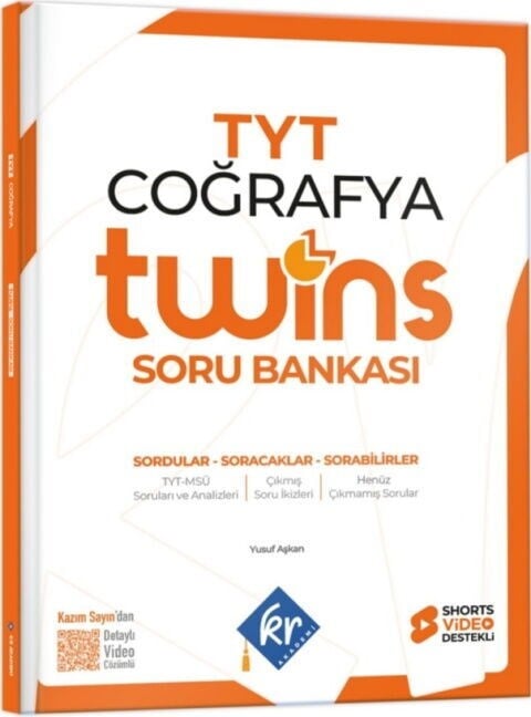 KR Akademi TYT Coğrafya Twins Soru Bankası