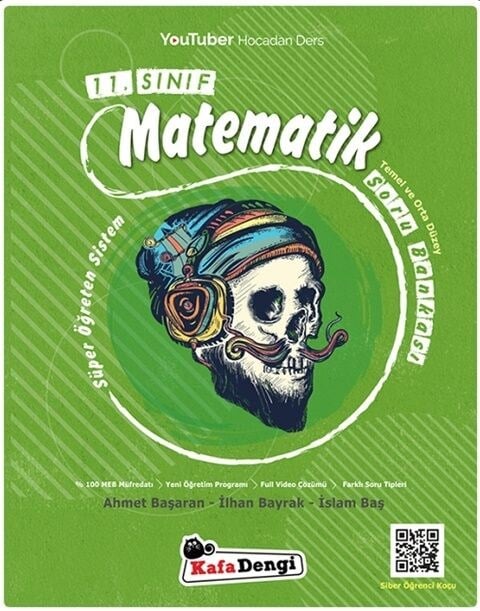 Kafa Dengi Yayınları 11. Sınıf Matematik Temel ve Orta Düzey Soru Bankası