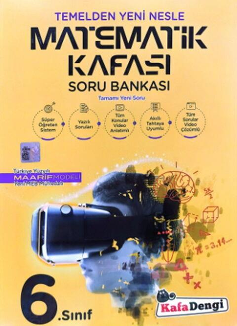 Kafa Dengi Yayınları 6. Sınıf Matematik Kafası Soru Bankası