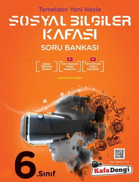 Kafa Dengi Yayınları 6. Sınıf Sosyal Bilgiler Kafası Soru Bankası