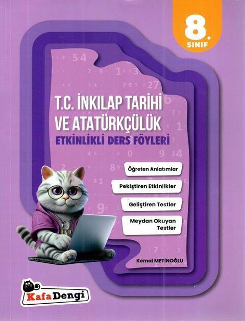 Kafa Dengi Yayınları 8. Sınıf İnkılap Tarihi ve Atatürkçülük Etkinlikli Ders Föyleri