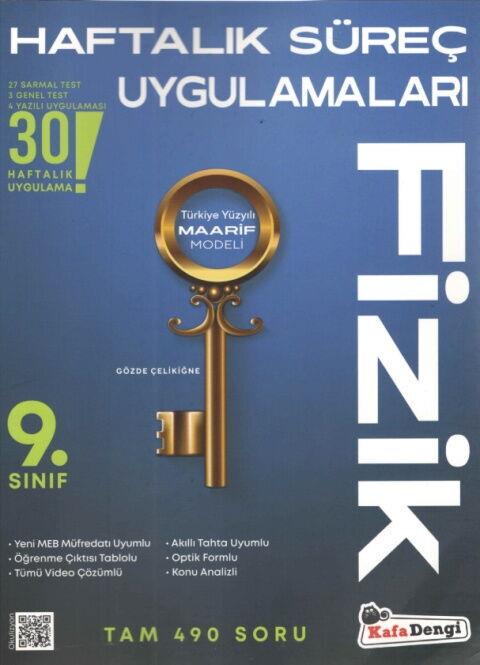 Kafa Dengi Yayınları 9. Sınıf Fizik Haftalık Süreç Uygulamaları
