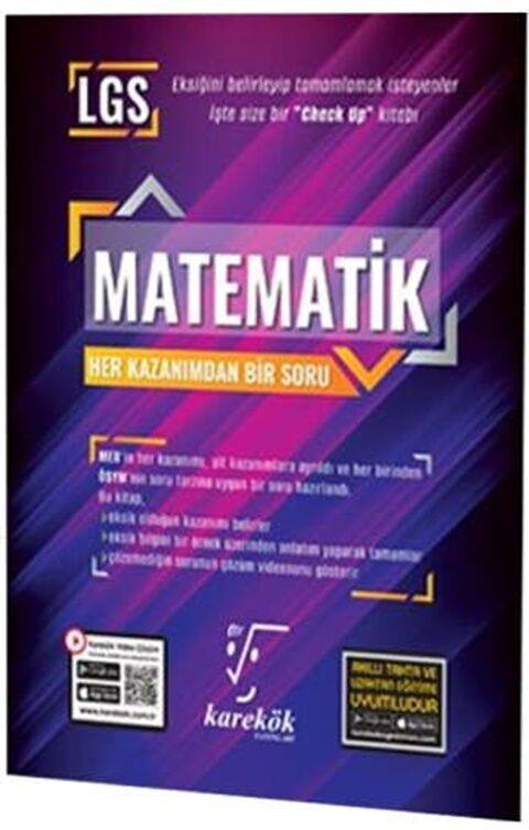 Karekök Yayınları  8. Sınıf LGS Matematik Her Kazanımdan Bir Soru
