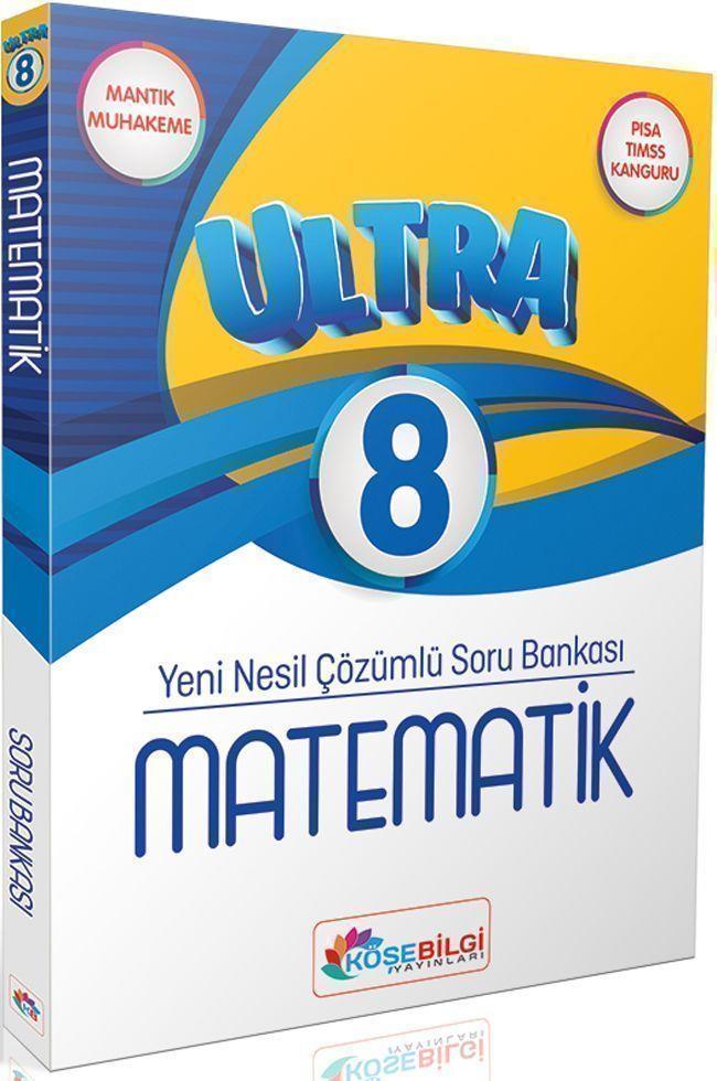 KöşeBilgi Yayınları 8. Sınıf Matematik Ultra Çözümlü Soru Bankası