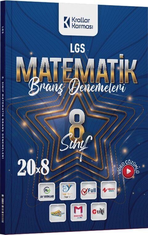 Krallar Karması 8. Sınıf LGS Matematik 20 x 8 Branş Denemeleri