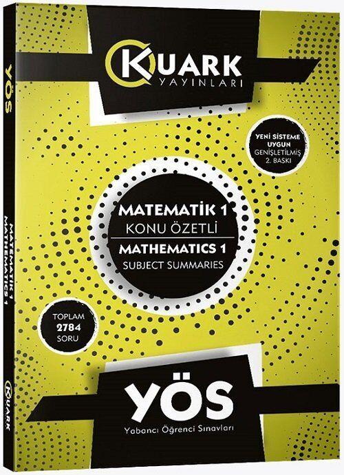 Kuark YÖS Matematik-1 Konu Özetli Soru Bankası