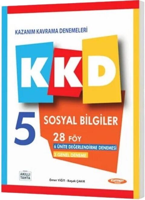 Kurmay ELT 5. Sınıf Sosyal Bilgiler Haftalık Kazanım Kavrama Denemeleri