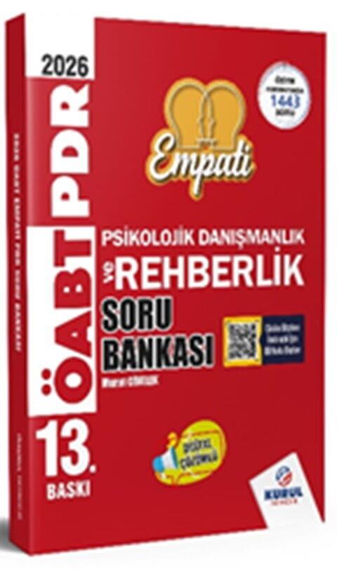 Kurul Yayıncılık 2026 ÖABT Empati Psikolojik Danışmanlık ve Rehberlik Soru Bankası