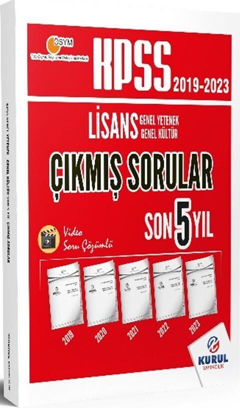 Kurul Yayıncılık KPSS Lisans Genel Yetenek Genel Kültür Son 5 Yıl Çıkmış Sorular ve Video Çözümleri