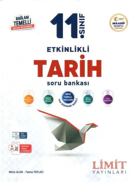 Limit Yayınları 11. Sınıf Tarih Etkinlikli Soru Bankası