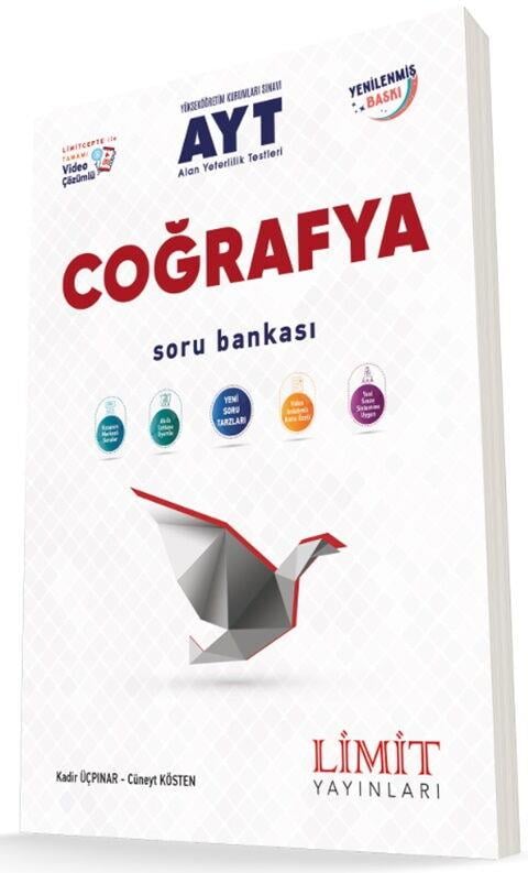 Limit Yayınları AYT Coğrafya Soru Bankası