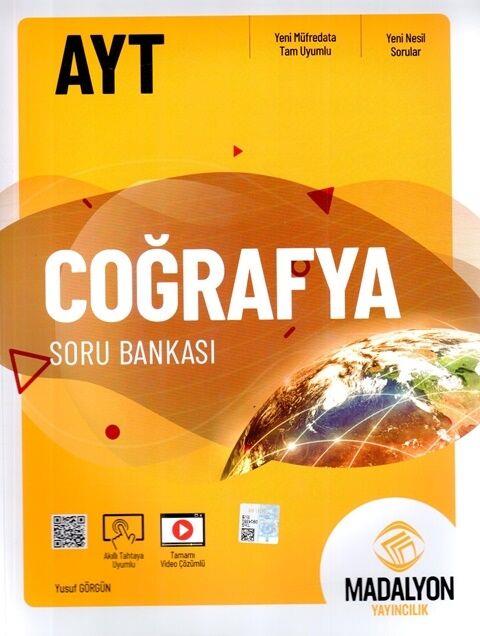 Madalyon Yayınları AYT Coğrafya Soru Bankası