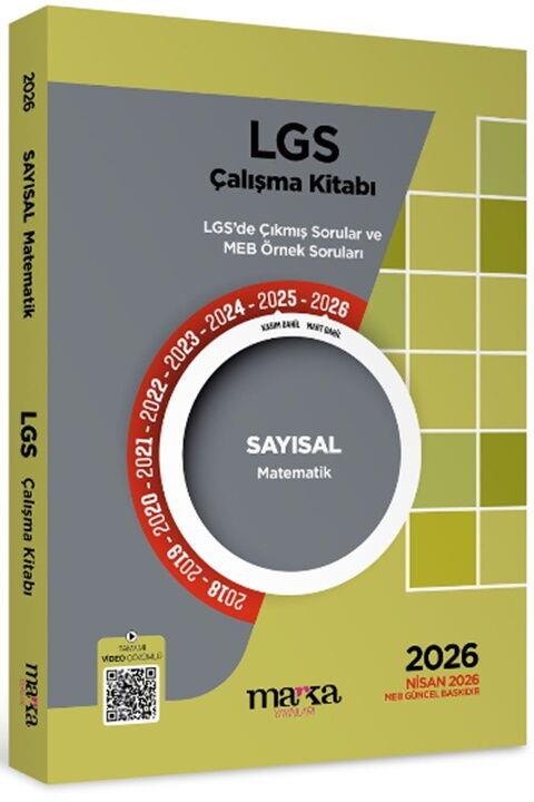 Marka Yayınları 2026 LGS Sayısal Matematik Çıkmış Sorular