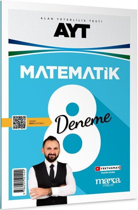 Marka Yayınları AYT Matematik Tamamı Video Çözümlü 8 Deneme