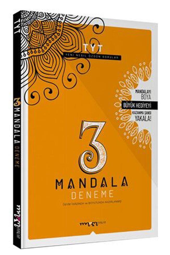 Marka Yayınları TYT 3 Deneme ÖSYM Tarzı 3 Mandala Hediyeli