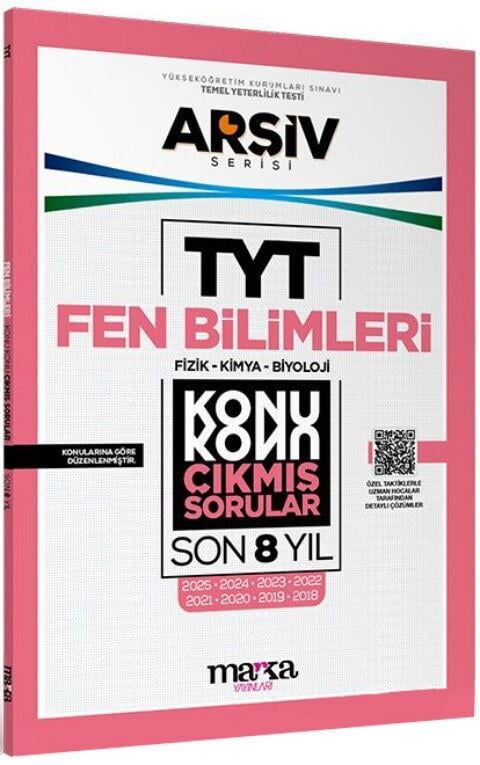 Marka Yayınları TYT Fen Bilimleri Konu Konu Son 7 Yıl Çıkmış Sorular