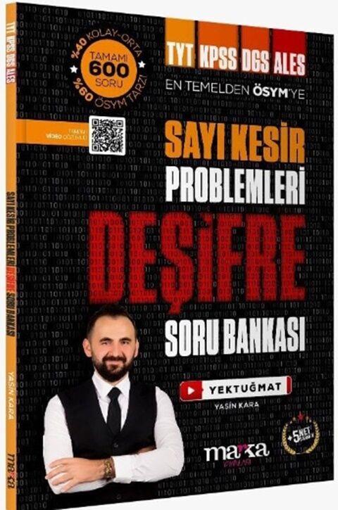Marka Yayınları TYT KPSS DGS ALES Sayı Kesir Problemleri Deşifre Soru Bankası