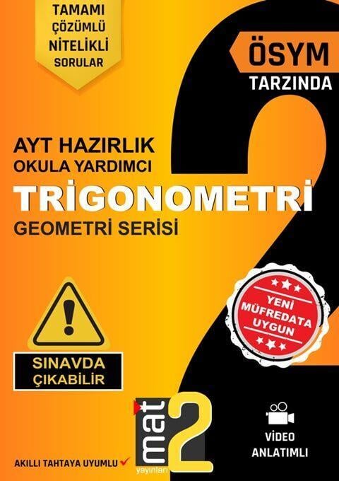 Mat2 Yayınları Trigonometri Geometri Serisi Fasikülü