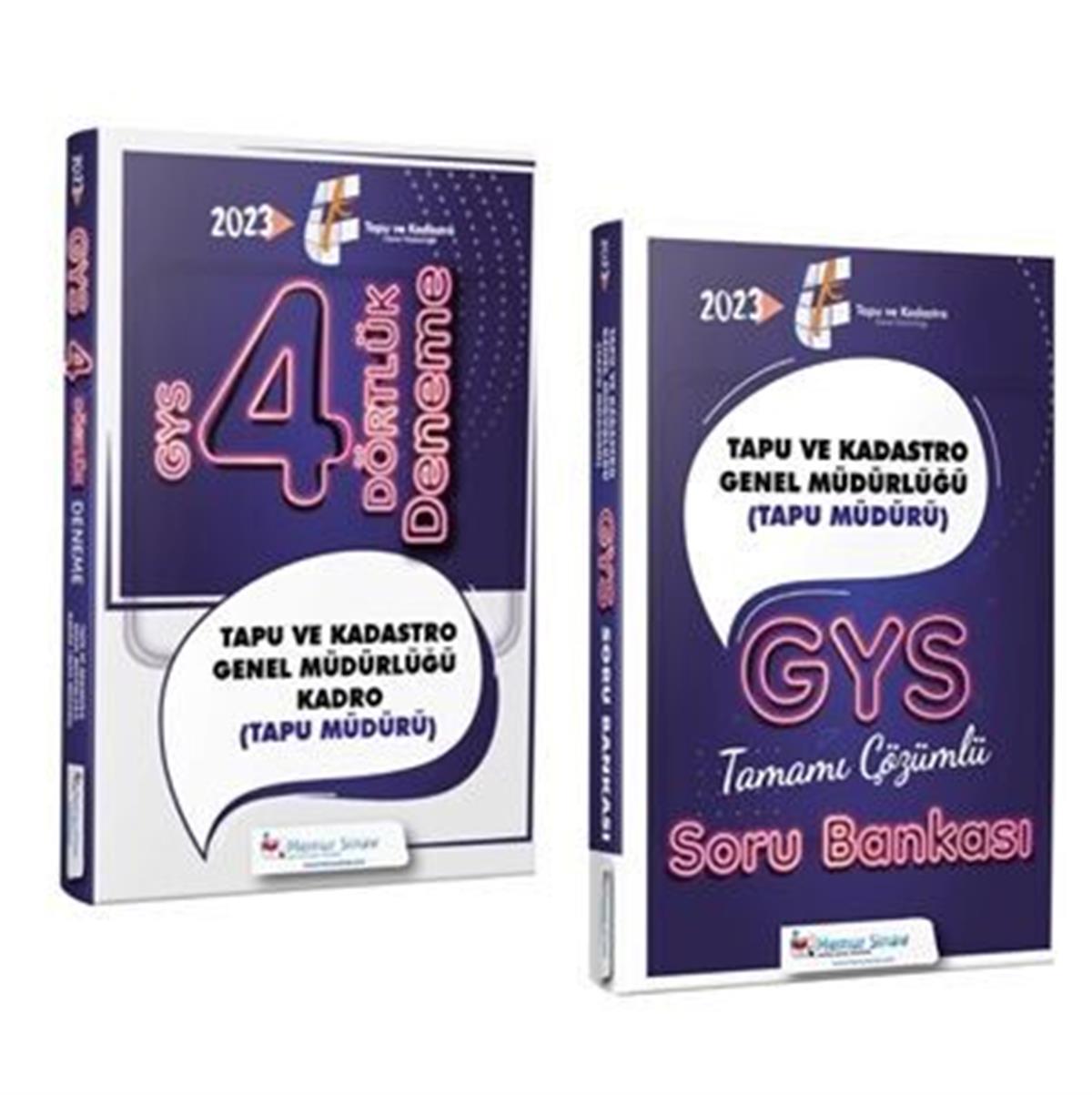 Memur Sınav GYS Tapu Müdürü 2 li Set